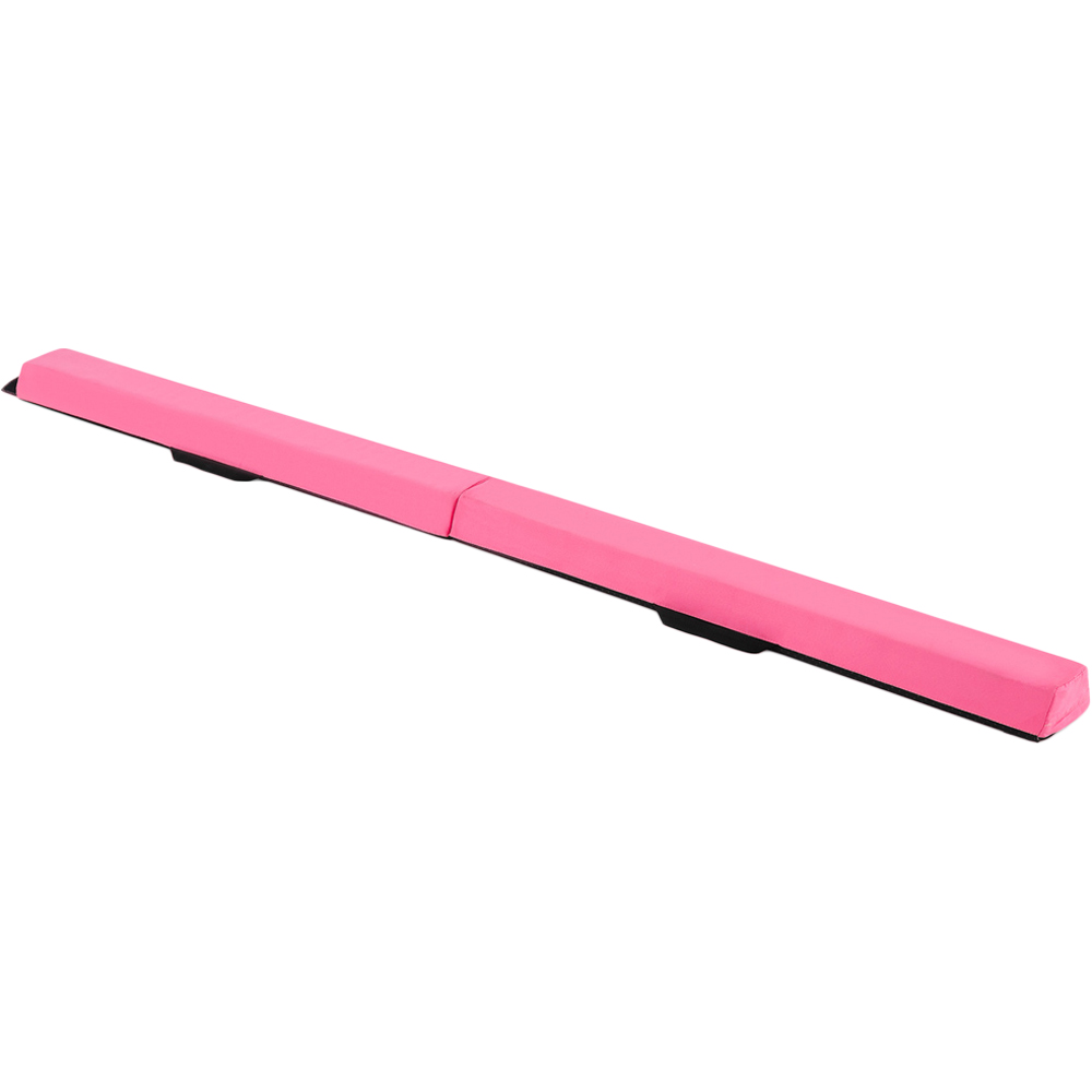 Costway Rose Foldable Gymnastic Beam with Cover 210cm Image 1