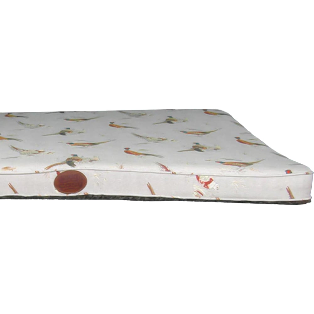 Snug and Cosy Large Pheasant Memory Foam Pet Lounger Bed Image 3