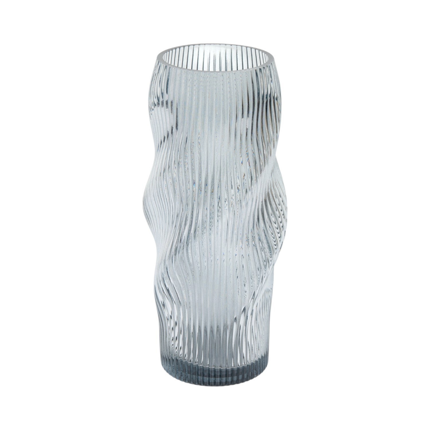 Alayna Swirl Ribbed Vase Image 6