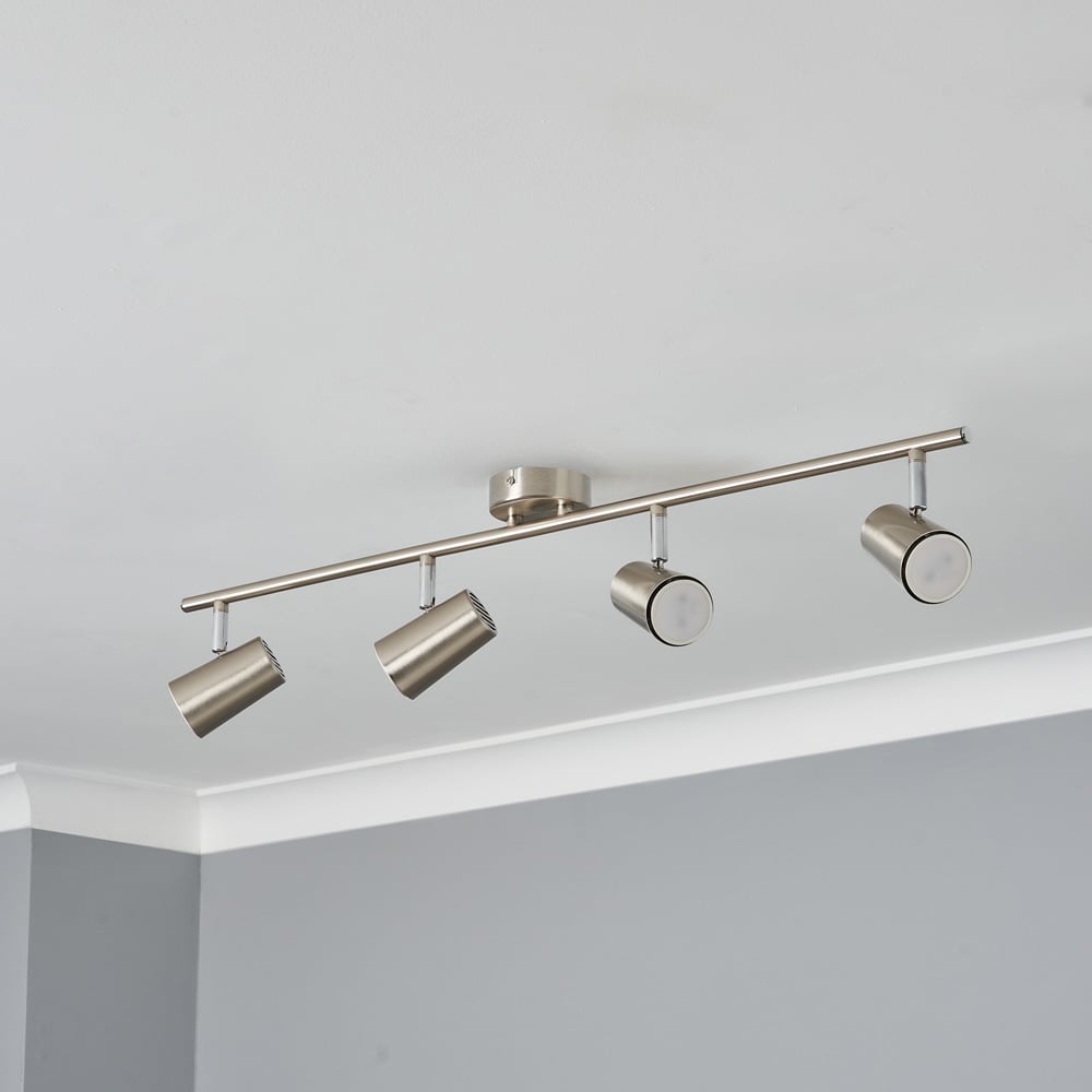 Inlight Aurora Nickel 4 Spot Light Bar Image 3