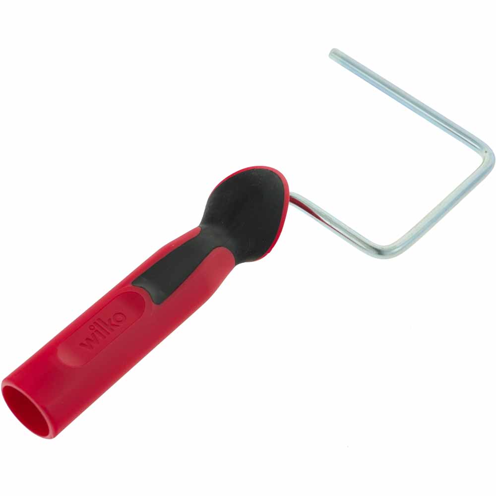 Wilko Paint Mini-Roller Frame 4 inch Standard Reach for Small Surface Image 1
