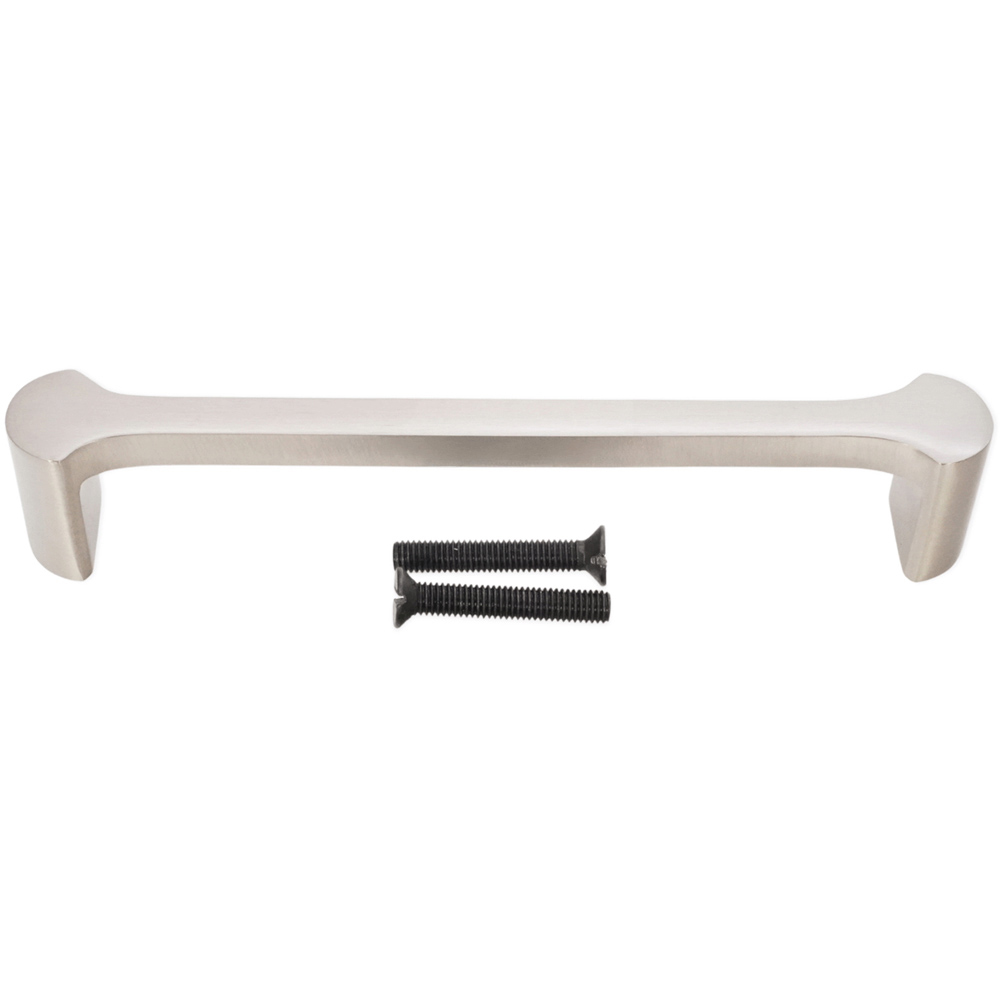Spira Brass Tulip Satin Nickel Cabinet Pull Handle 165mm Image 3
