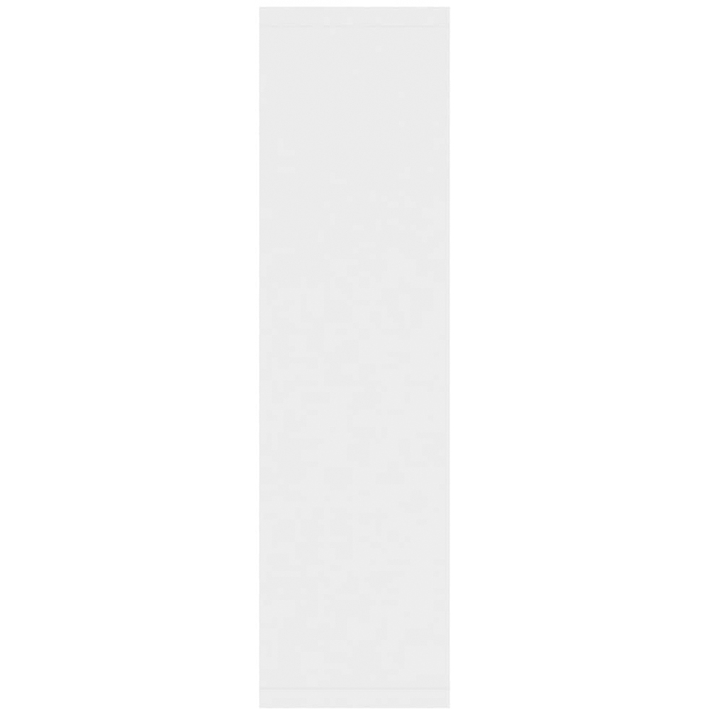 vidaXL 6 Shelf White Wall Mounted LED Mirror Cabinet Image 5