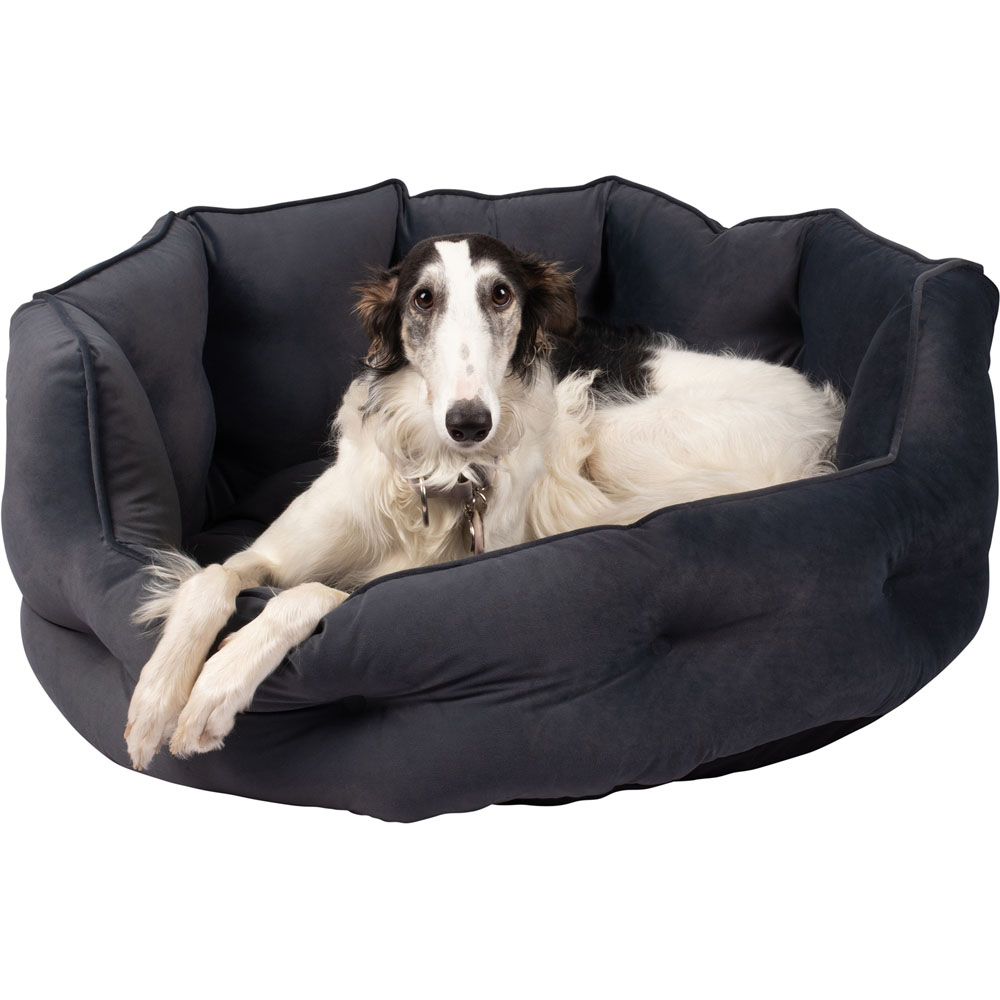 Bunty Monarch Extra Large Dark Grey Dog Bed Image 4