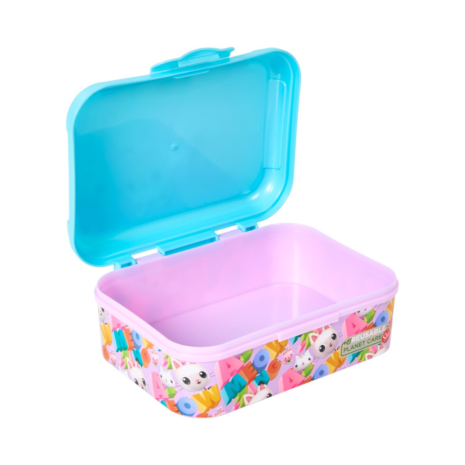 Gabbys Dollhouse Pawtastic Lunch Box Purple Image 3
