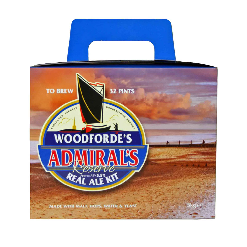 Woodfordes Admiral Reserve Real Ale Brewing Kit 3k g Image