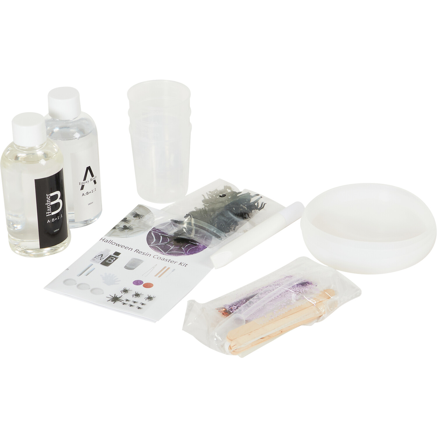 Make Your Own Halloween Resin Coaster Kit Image 4