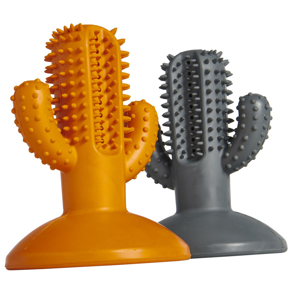 Single Wilko Spikey Cactus Dog Toy in Assorted styles Image 5