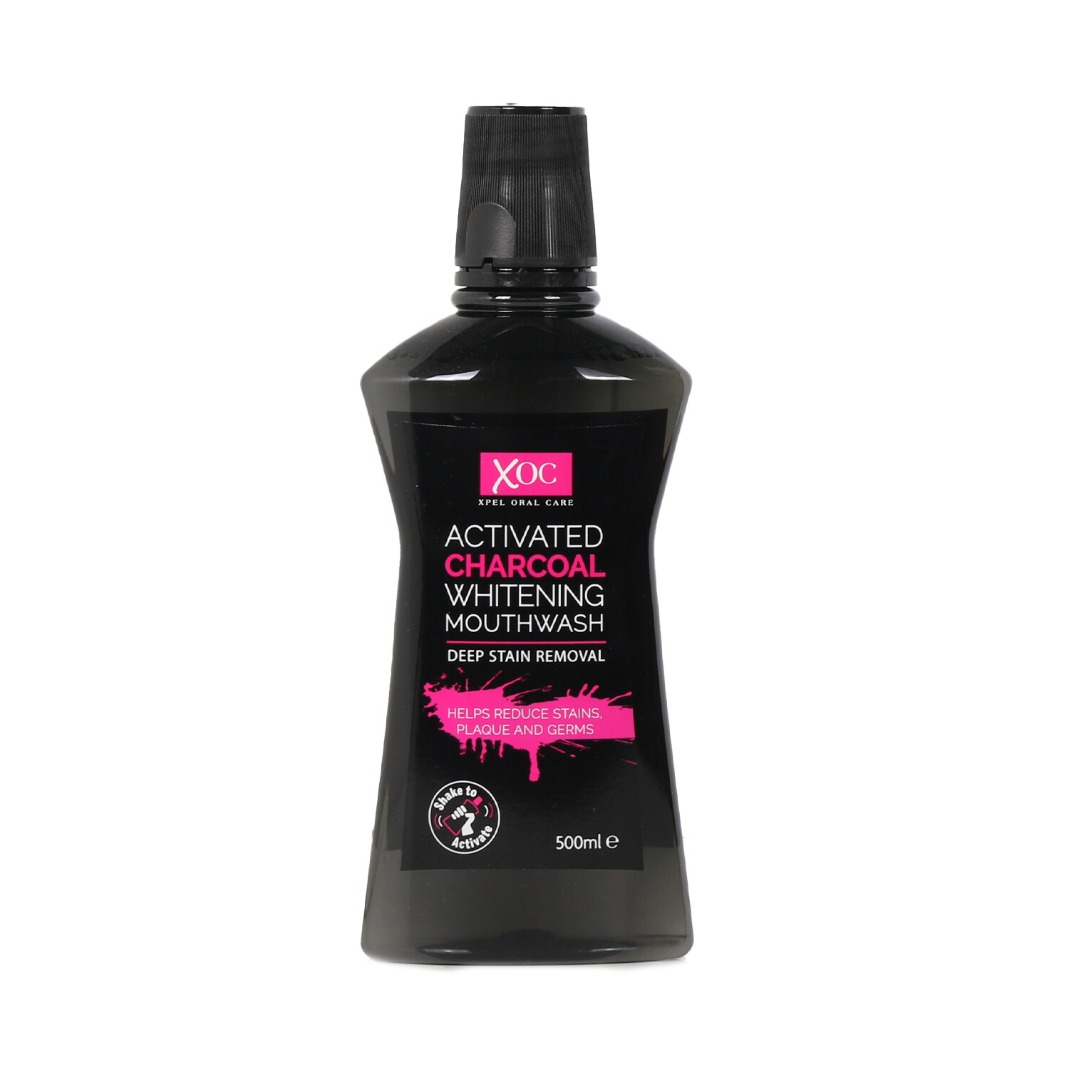 Activated Charcoal Mouthwash 100ml Image 1