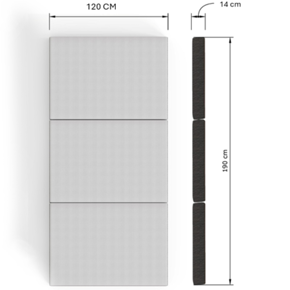 GFW SleepyCastle Small Double Foldable Mattress 14cm with Storage Bag Image 4