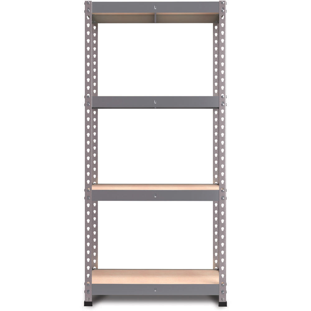 RB Boss Freestanding Fastlok 4 Tier Boltless Shelf Unit 175kg/level Image 2