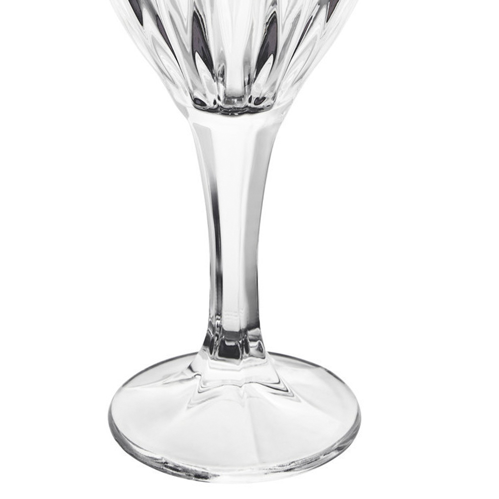Premier Housewares Beaufort Crystal Clear Wine Glasses 4 Pack Image 4