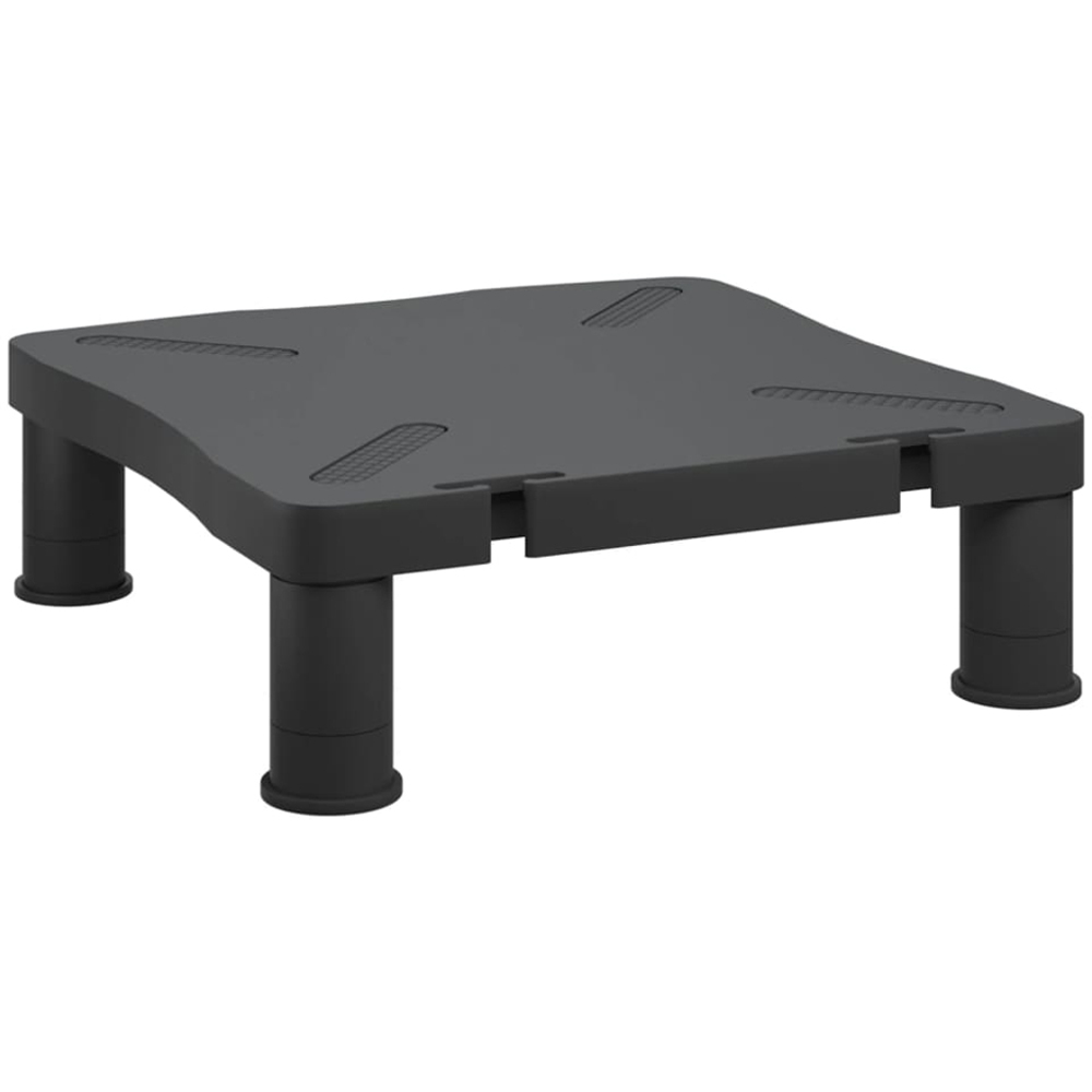vidaXL Black Monitor Stand Image 1