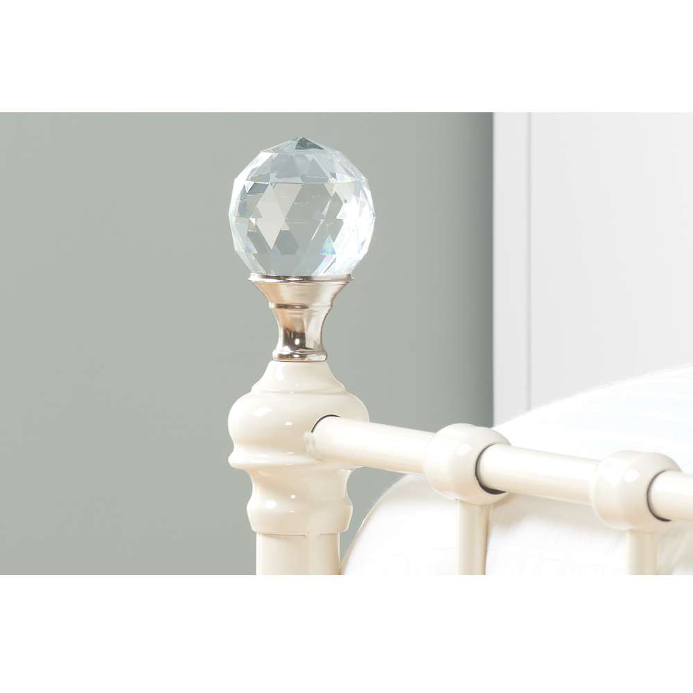 Jessica Single Cream Bed Image 6