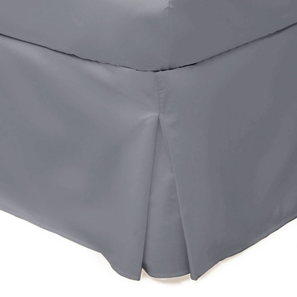 Serene Single Grey Platform Valance Image 2