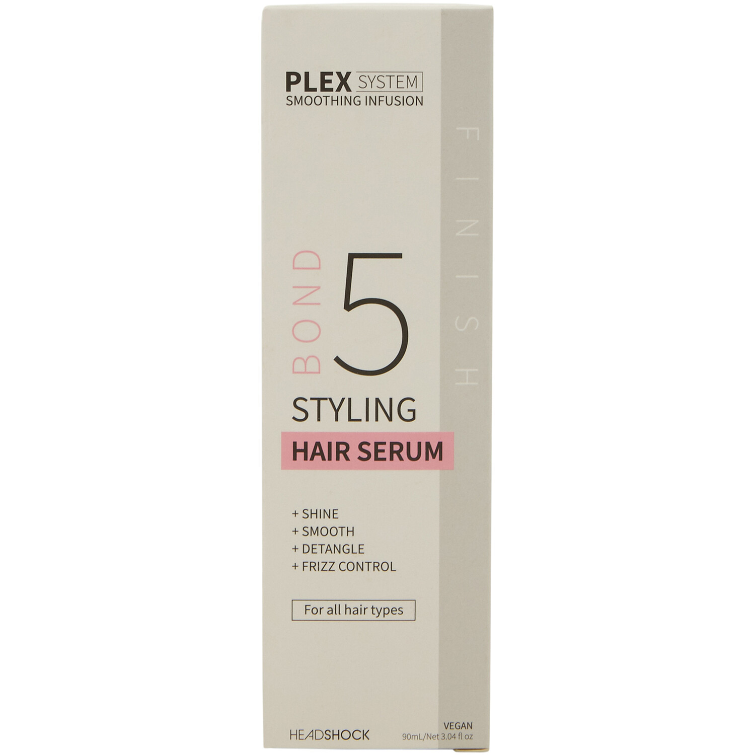 Headshock PlexSystem Bond 5 Styling Hair Serum - White Image 1