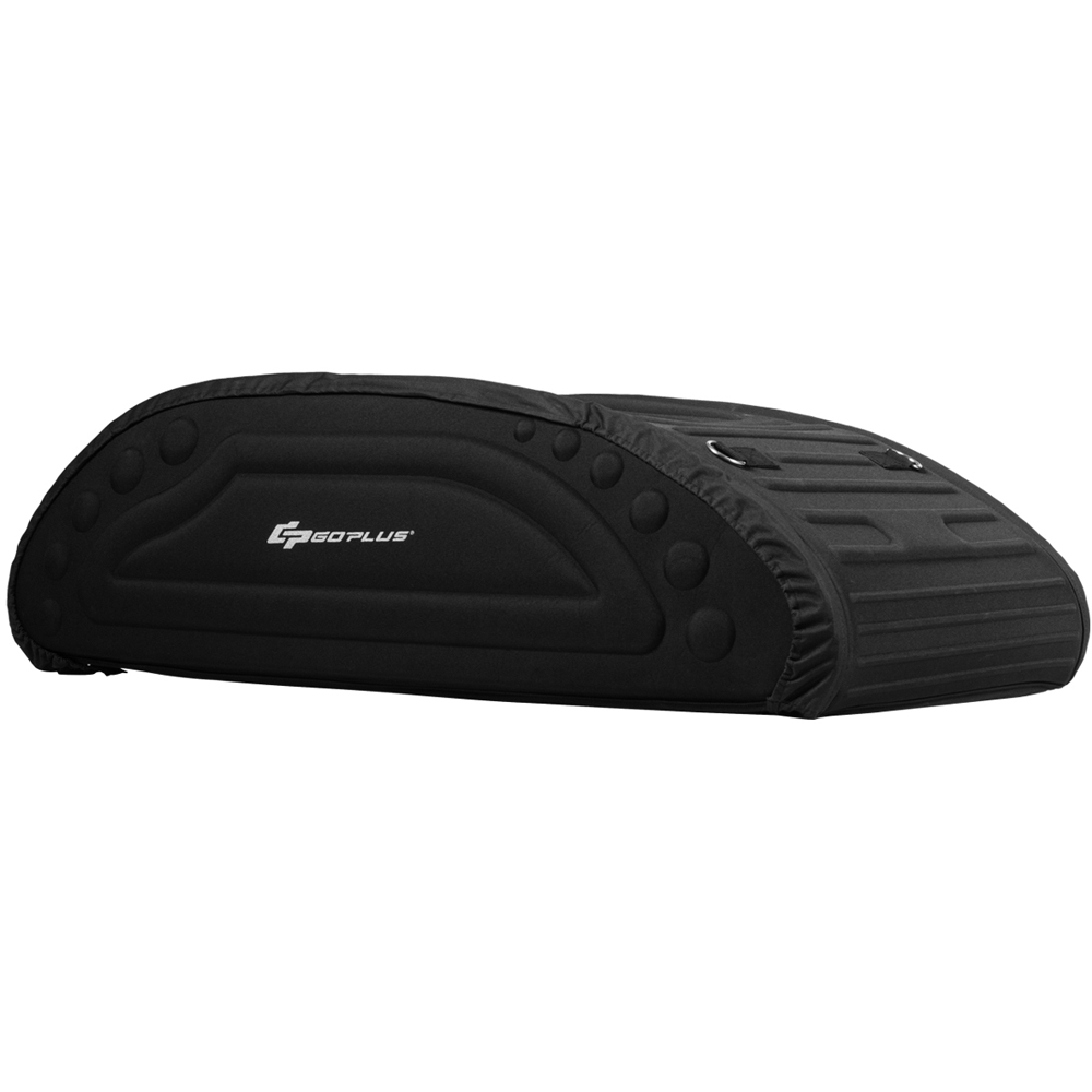 Costway 400L Black Waterproof Car Roof Bag Image 3