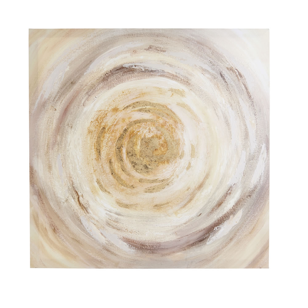 Wilko 48 x 48cm Swirl Canvas Image