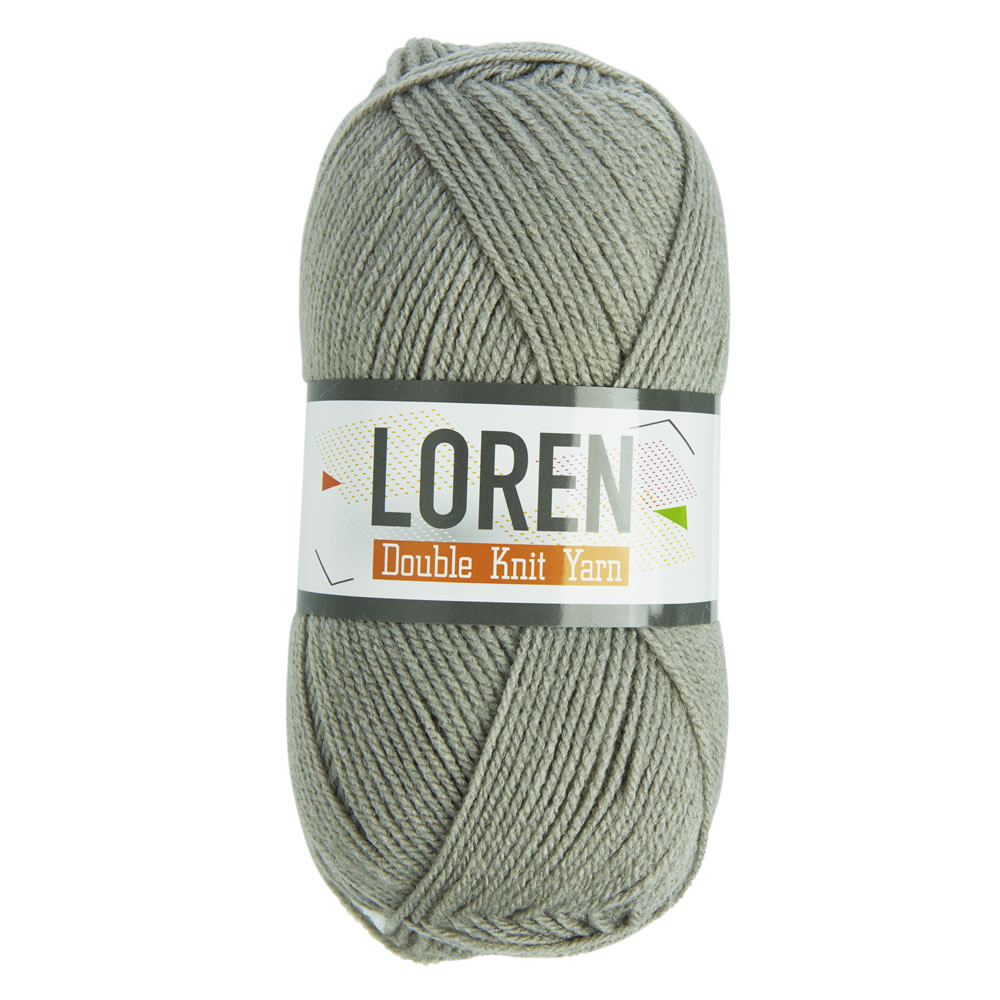 Loren Grey Double Knit Yarn 100g Image