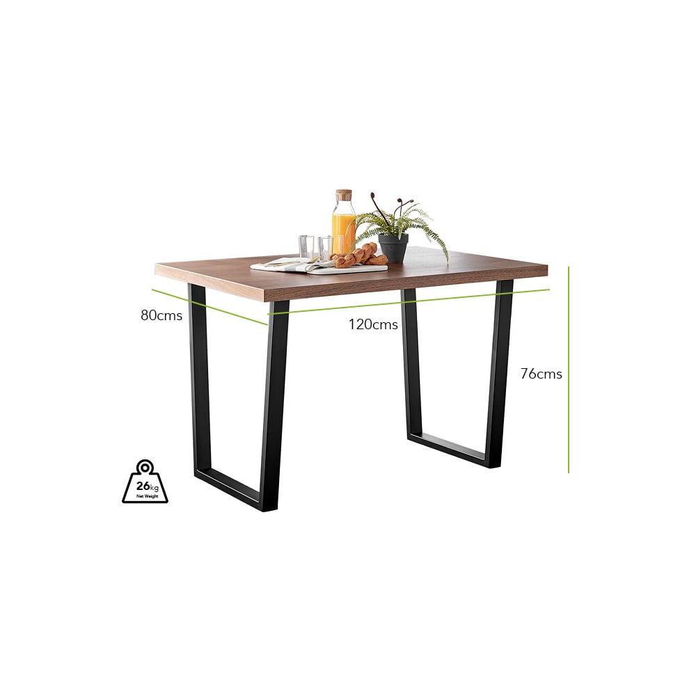 Furniturebox Solo Valera 4 Seater Dining Set Cream Image 9