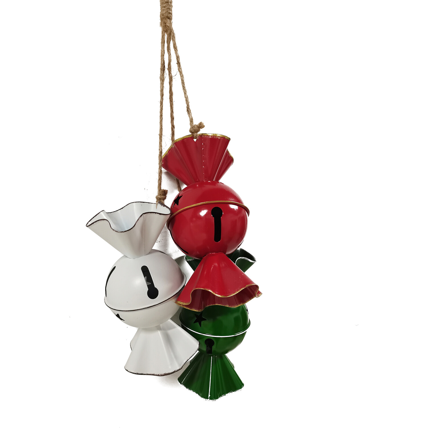 3 Hanging Sweet Bells Multicolour Image 3