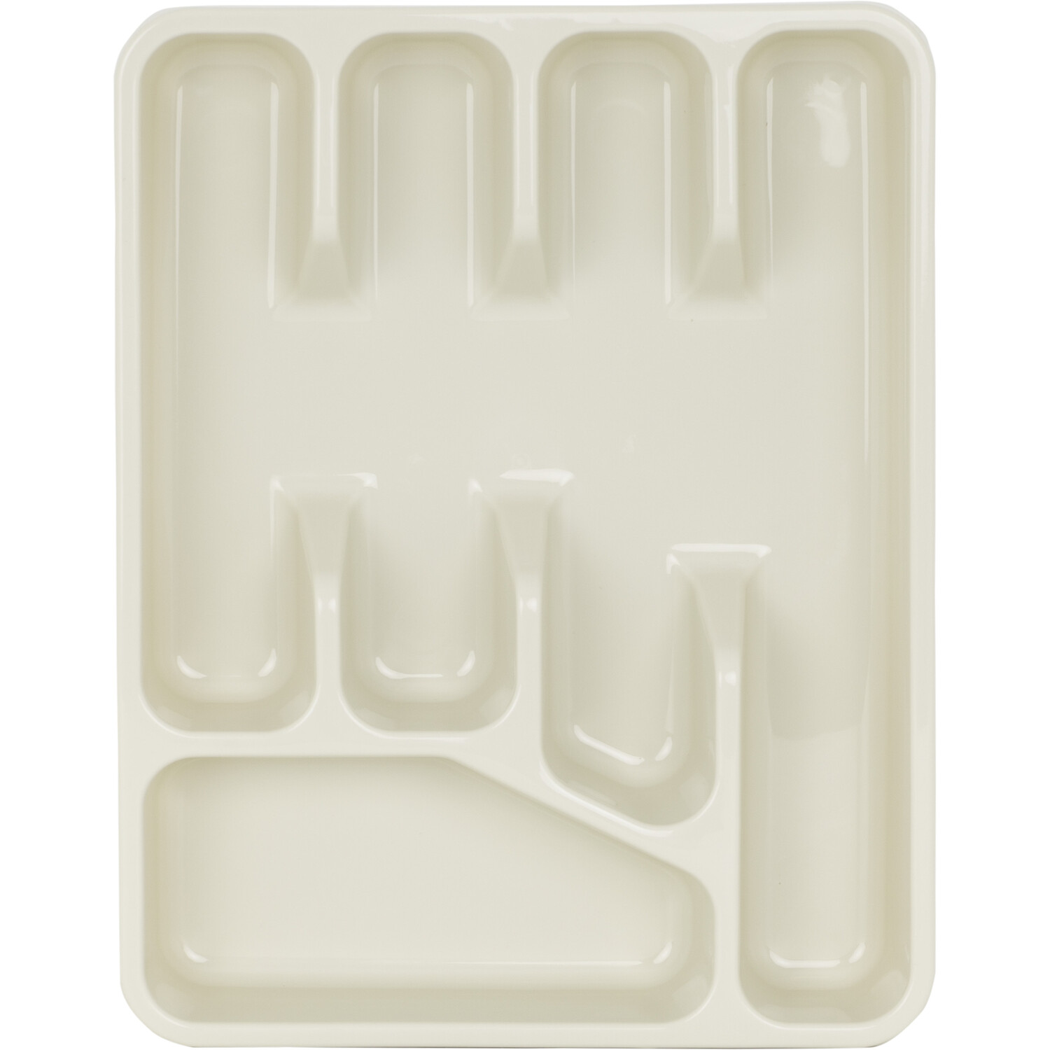 Everyday Cutlery Tray - Oyster White Image