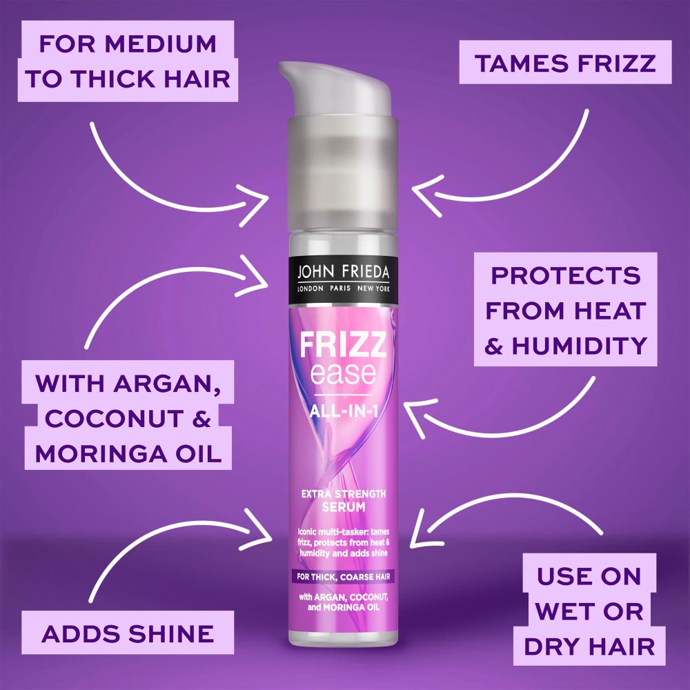 John Frieda Extra Strength Hair Serum 50ml | Wilko John Frieda Extra Strength Hair Serum 50ml | Wilko