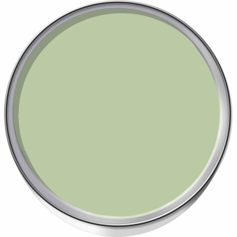 Wilko Walls & Ceilings Pastel Green Matt Emulsion Paint 2.5L Image 3