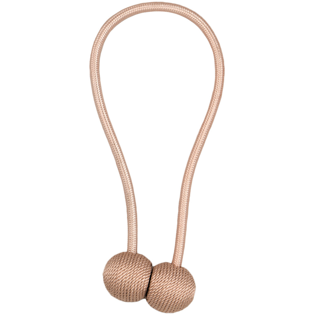Woven Ball Holdback - Blush Image