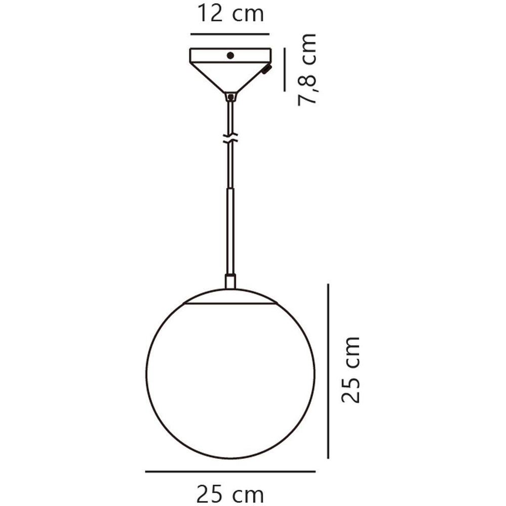 Nordlux Grant 25 Brass Pendant Light Image 8
