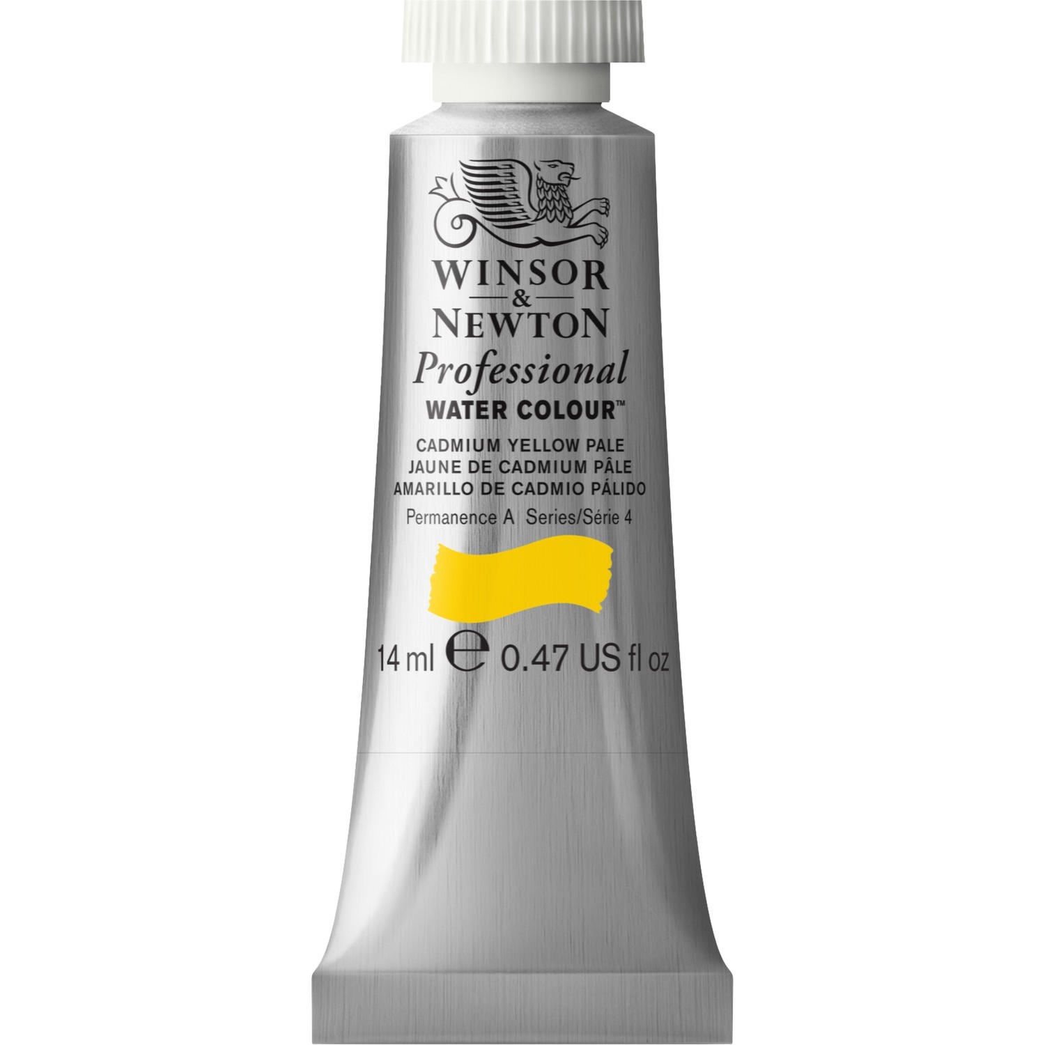 Winsor and Newton Professional Pale Cadium Yellow Watercolour Paint 14ml Image 1