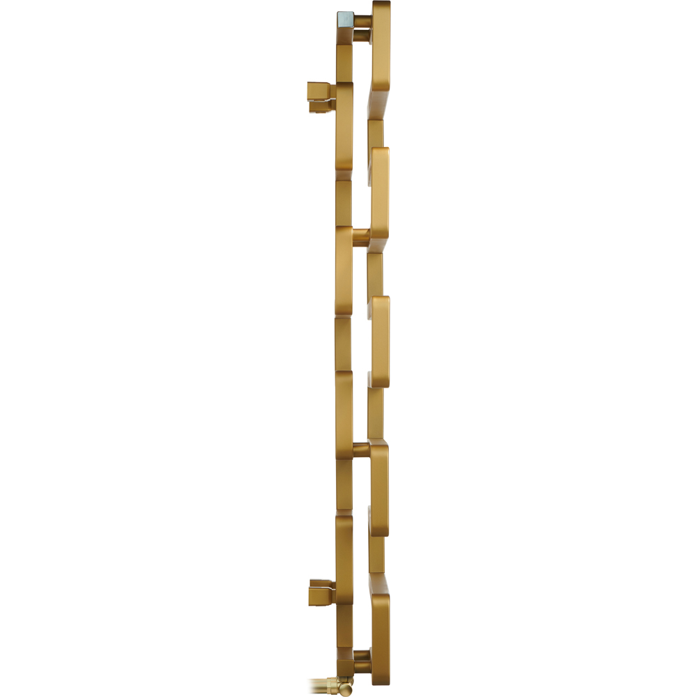 Terma Bookie 2110 BTU Brass Electric Heated Towel Rail 1155 x 500mm Image 7