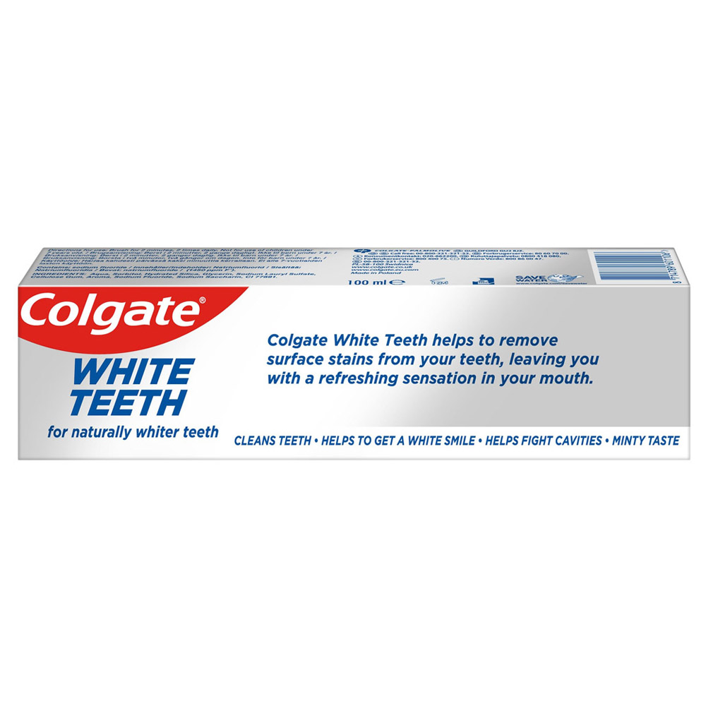 Colgate Whitening Fresh Breath Toothpaste 100ml Image 2