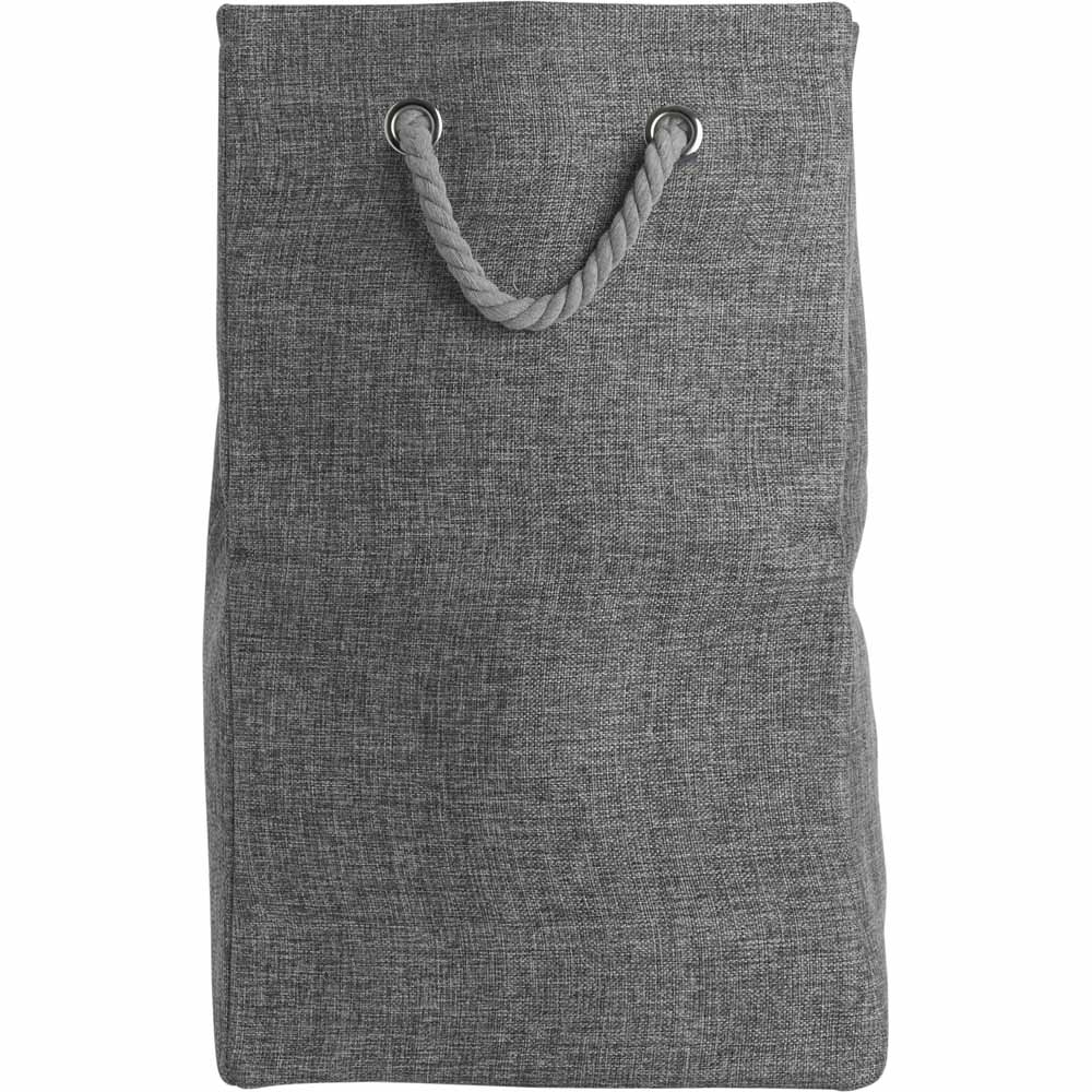 Wilko Grey Folding Laundry Bag Image 1