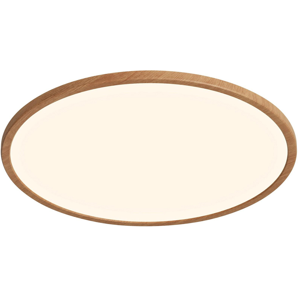 Nordlux Oja 42 2700K 3-Step Wood Foil LED Ceiling Light Image 1