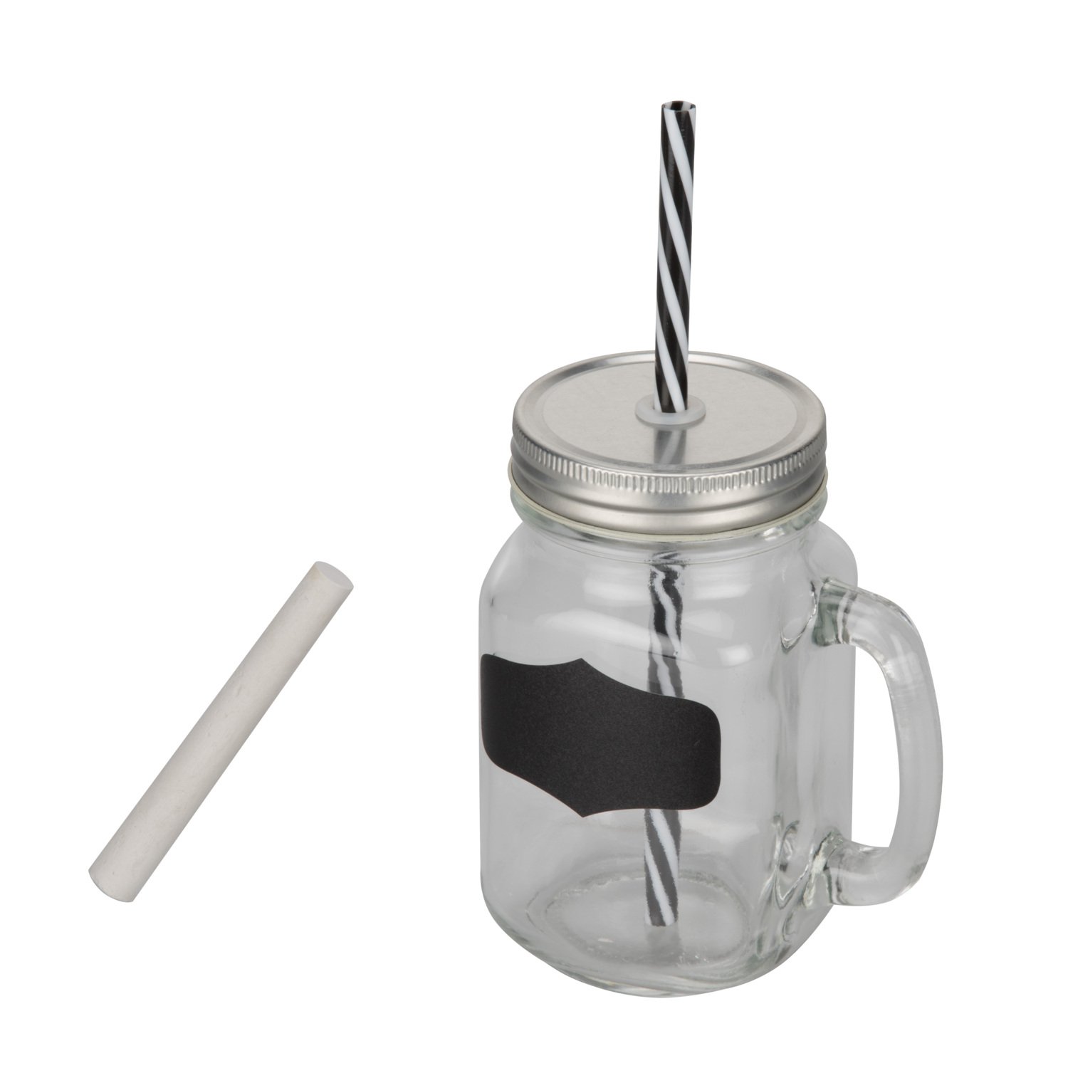 Mason Jar with Chalkboard Label 475ml Image 2