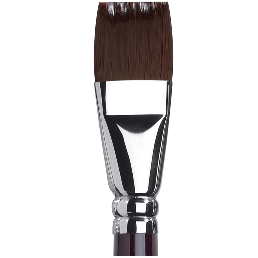 Winsor and Newton Galeria One Stroke Short Handle Brushes - 1 in  (25 mm) Image