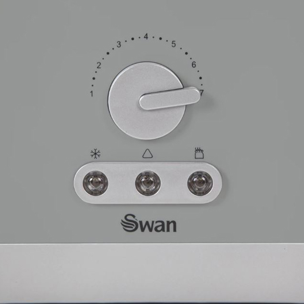 Swan 4 Slice Long Slot Toaster - Grey
