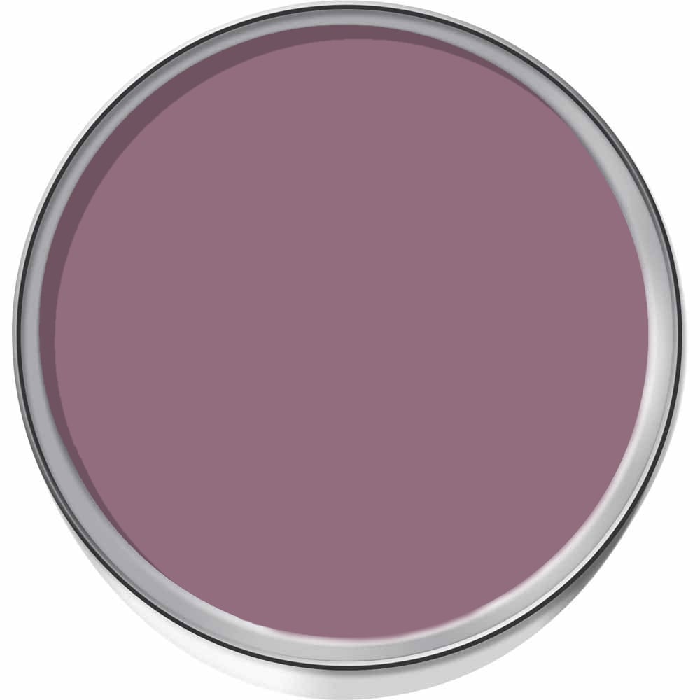 Wilko Walls & Ceilings Dusky Amethyst Matt Emulsion Paint 2.5L Image 3