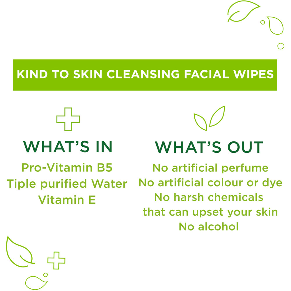 Simple Cleansing Facial Wipes 50 Pack Image 3