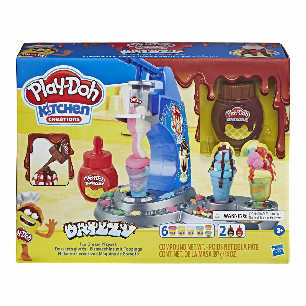 Play Doh Drizzy Ice Cream Playset Image 1