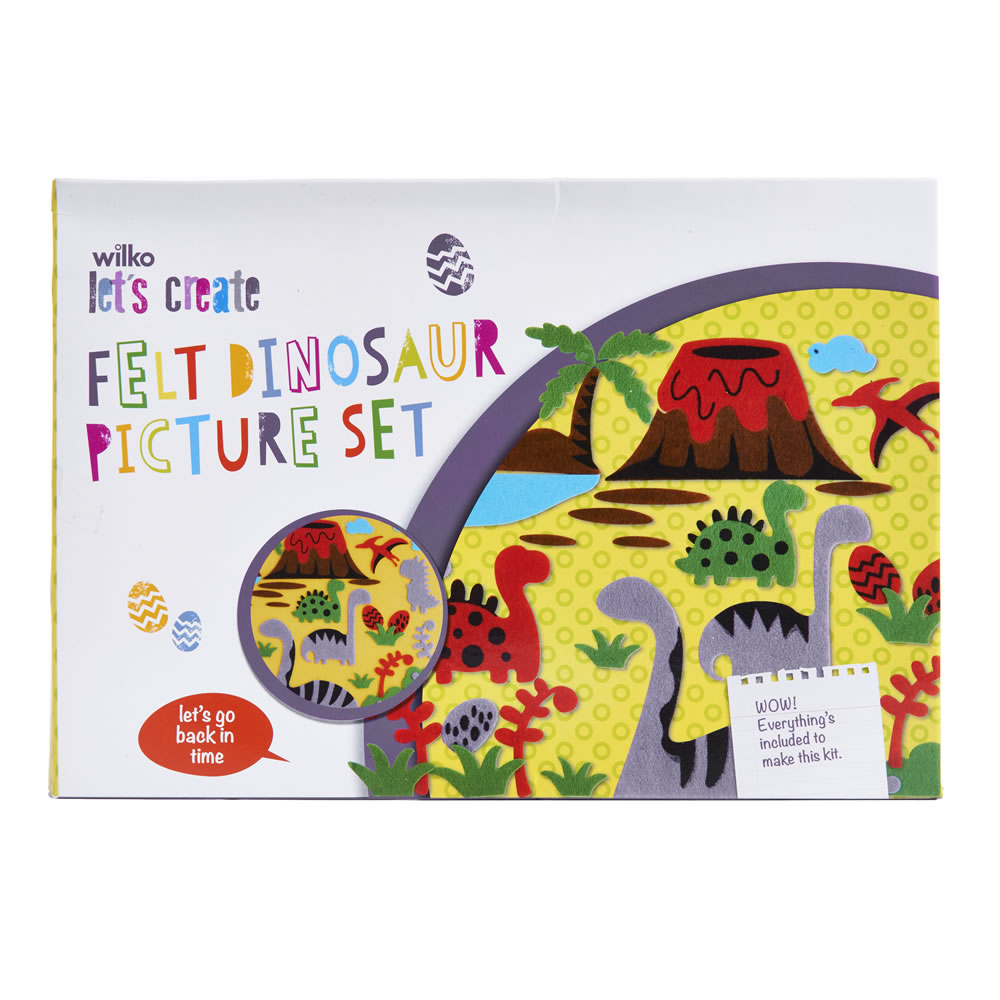 Single Wilko Felt Picture Play Set in Assorted styles Image 2