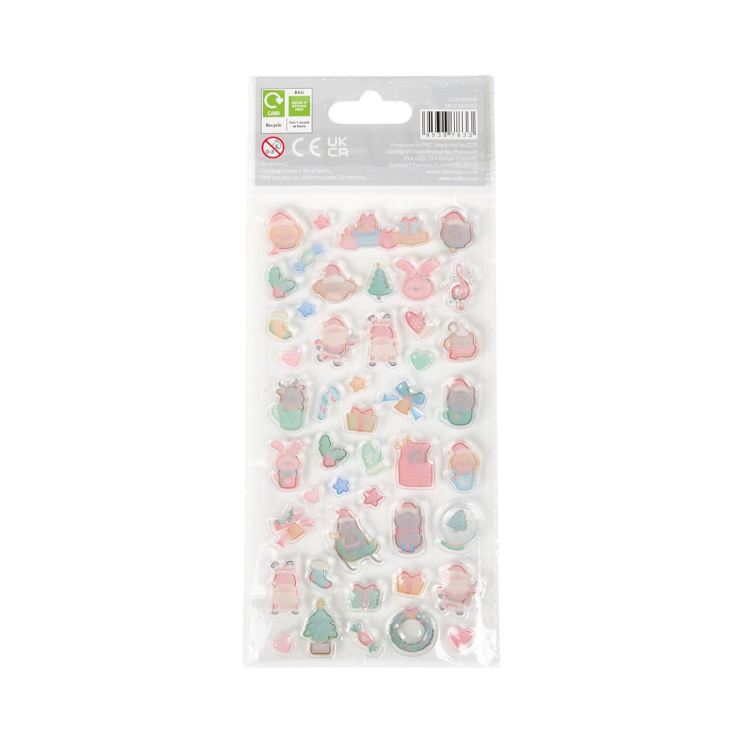 Christmas 3D Gel Stickers Image 7