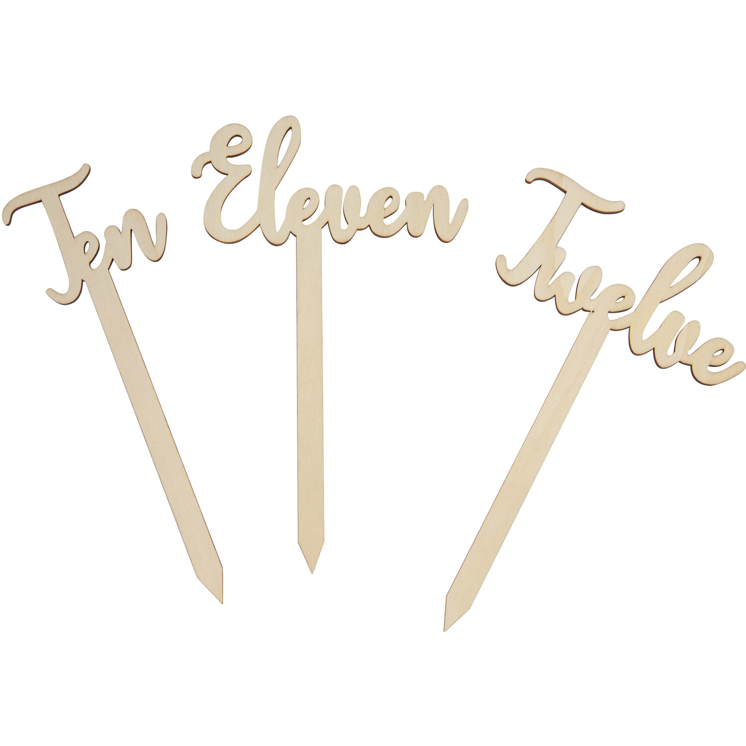 Wooden Number Picks Image 6