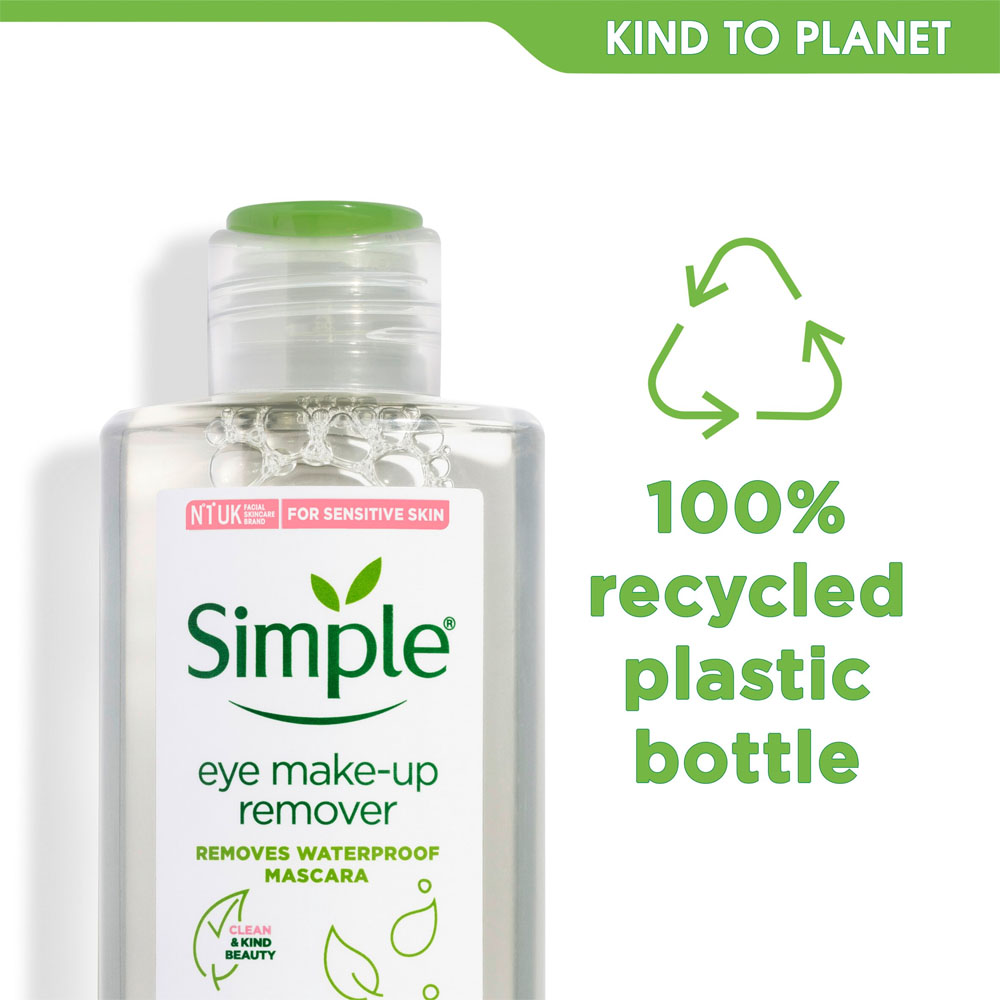 Simple Kind to Eyes Make Up Remover 125ml Image 4