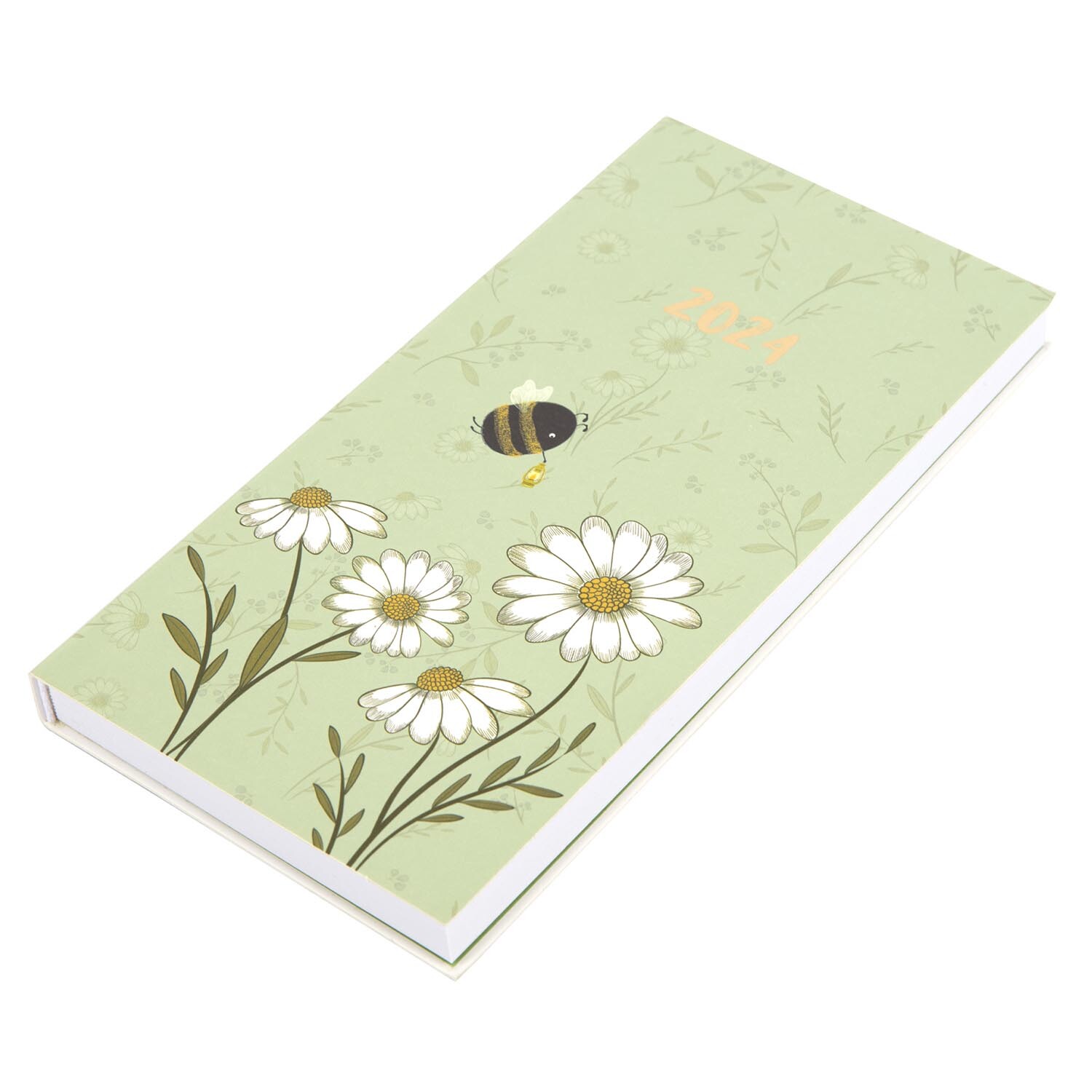 Slim Honey Bee Diary 2024 - Green Image 3