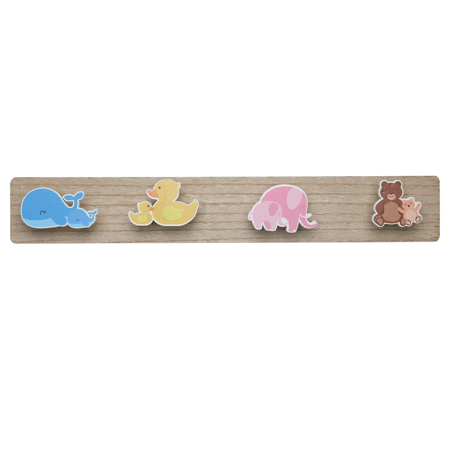 Animal 4 Hook Rail Image 1