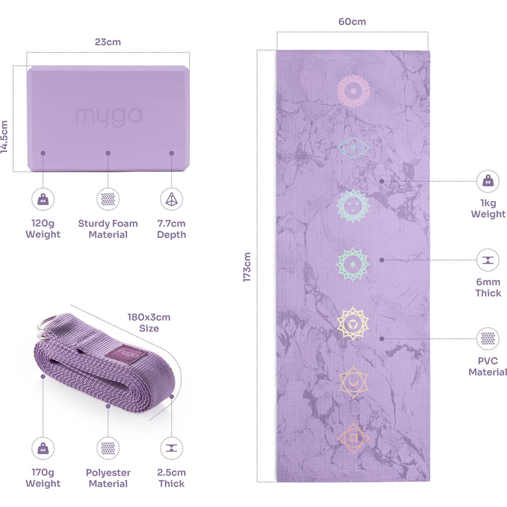 Myga Chakra Yoga Starter Set Image 4