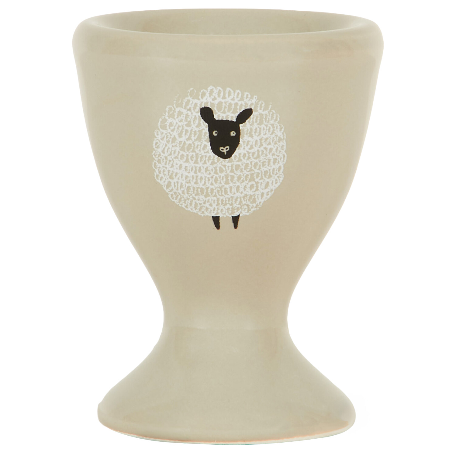 Highland Flock Egg Cup - Taupe or Blue Image 1