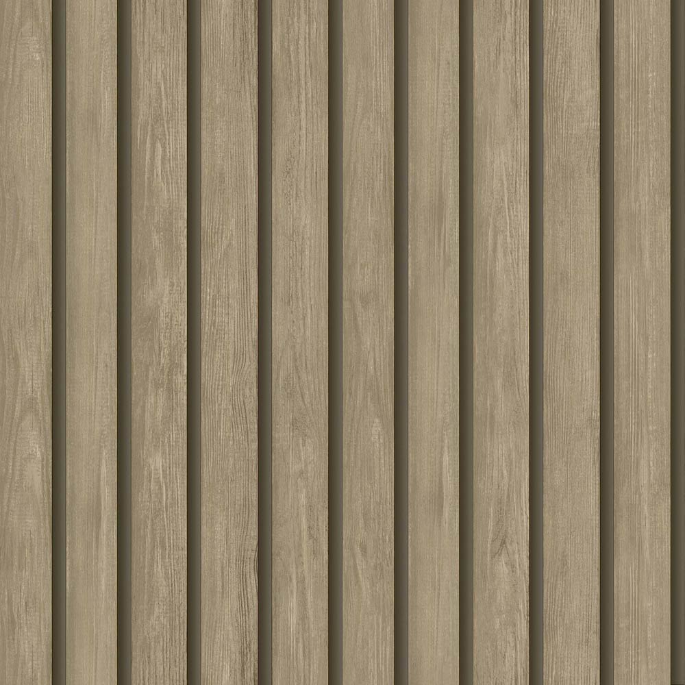 Holden Decor Wood Slat Light Oak Wallpaper Image 1